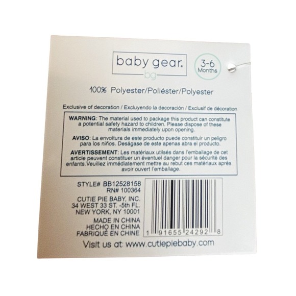 Baby Gear Floral Swaddle New With Tag 3-6 Months - Picture 8 of 8